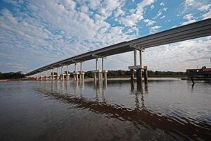 Puente construido sobre el río Tebicuary sería hablitado antes de fin de año, indican