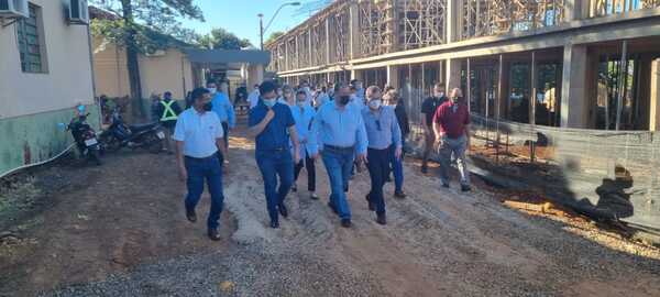 Avanzan trabajos de ampliación del Hospital Distrital de María Auxiliadora