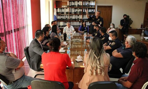 Tratan sobre seguridad ciudadana en Hernandarias