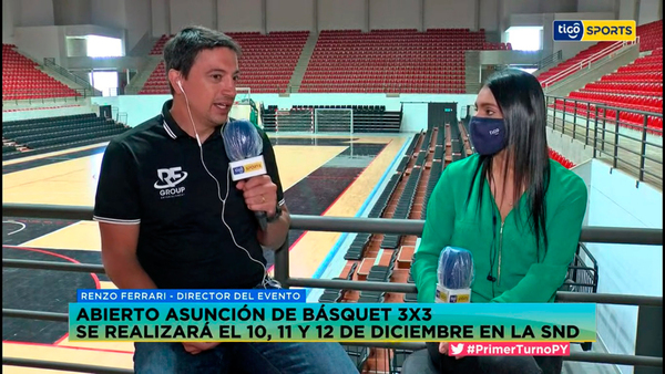 Renzo Ferrari habla del Abierto Asunción 3 x 3