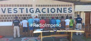 Tras allanamiento de viviendas detienen a 10 personas e incautan armamentos y drogas