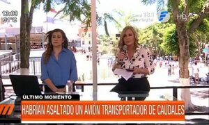 Asaltaron un avión que transportaba dinero | Telefuturo