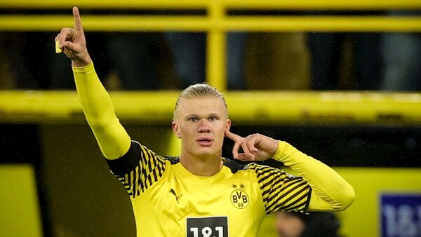Erling Haaland se luce en la despedida
