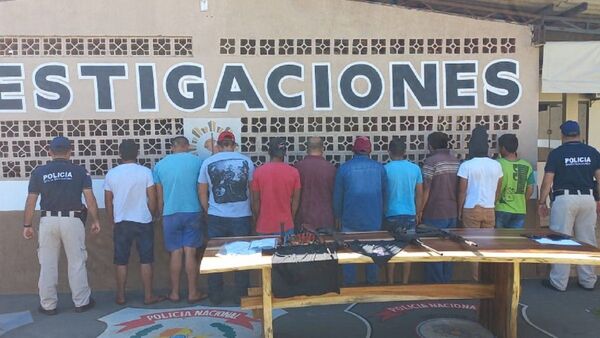 Policía desmantela presunta banda de extorsionadores e incauta droga