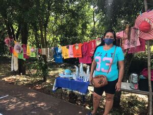 A pesar de las festividades modo COVID en Itacuá, trabajadores destacan buena venta