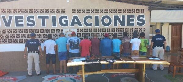 Policía desmantela presunta banda de extorsionadores en Capitán Bado