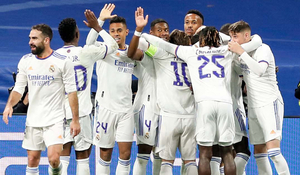 Real Madrid gana el grupo e Inter avanza como escolta