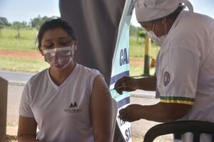 Casi 4.500 personas recibieron vacunas contra el covid en Caacupé - Nacionales - ABC Color