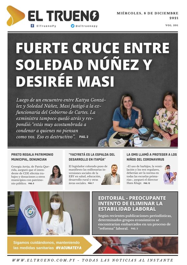 E-paper 8 de diciembre 2021 - El Trueno