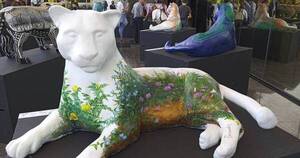 La Nación / Exposición de esculturas de yaguareté sigue abierta