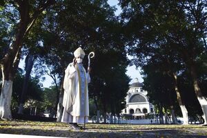 Caacupé 2021: “Levantar la nación es un desafío para todos los paraguayos”, dice monseñor Valenzuela  - Notas - ABC Color