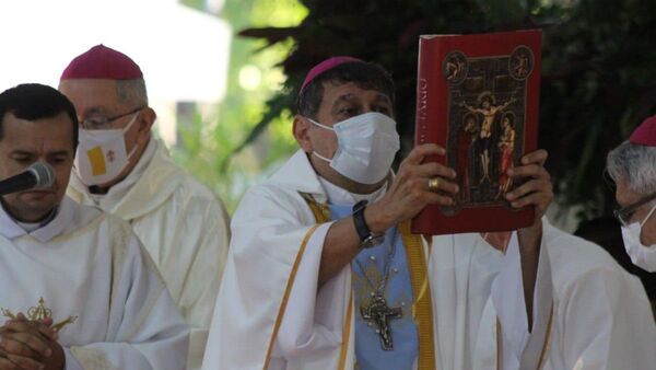 Monseñor celebra reencuentro con peregrinos en Caacupé