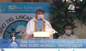 Monseñor Ricardo Valenzuela: ''Sin honestidad no se gana nunca, pongámonos en campaña'' | Telefuturo