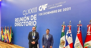 Ministro de Hacienda participó de la CLXXIII Reunión de Directorio de CAF