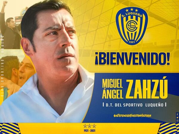 Sportivo Luqueño: Miguel Zahzú, con la misión de salvar la categoría