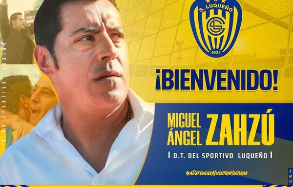 En busca de la hazaña, Luqueño presentó a Zahzú como nuevo Dt