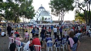 Un total de 4.756 feligreses fueron inmunizados con las vacunas anti-COVID durante festividades de Caacupé