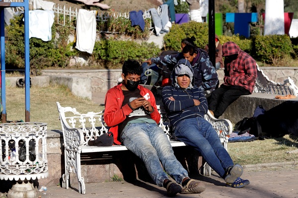 La caravana migrante reposa en la mexicana Puebla tras mil kilómetros de ruta - MarketData