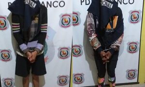 Apresan infraganti a dos delincuentes en un gimnasio