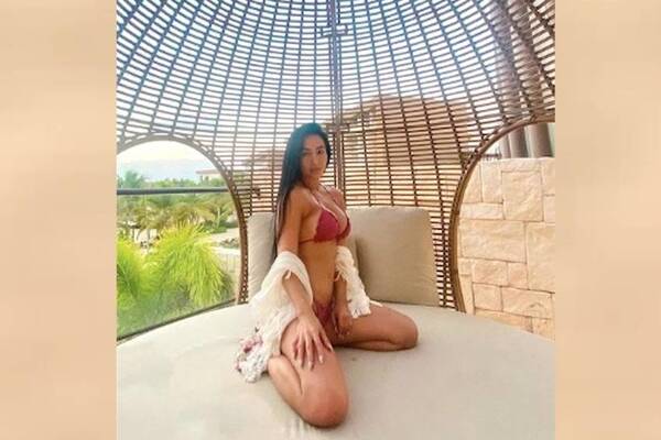 Crónica / MODO HOT. Mirá cómo se puso la doña de Antony