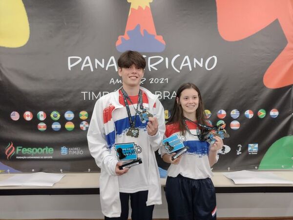 Ángel y Helen, campeones del Panamericano de ajedrez amateur - Polideportivo - ABC Color