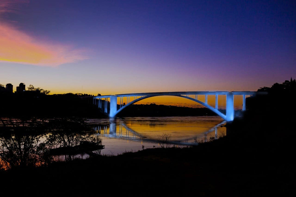 Esta semana se habilita iluminación del Puente Internacional de la Amistad - La Clave