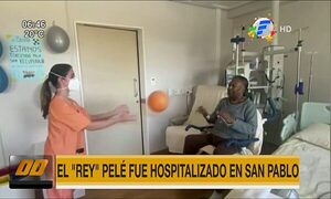 Pelé es hospitalizado nuevamente por tumor en San Pablo | Telefuturo