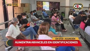 Nuevos aranceles en Identificaciones - C9N