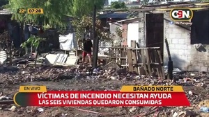 Víctimas de incendio acuden a la solidaridad de la ciudadanía - C9N