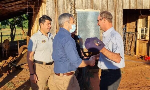 Abdo visitó a familiares de secuestrados y recibió informe de fuerzas operativas en el norte