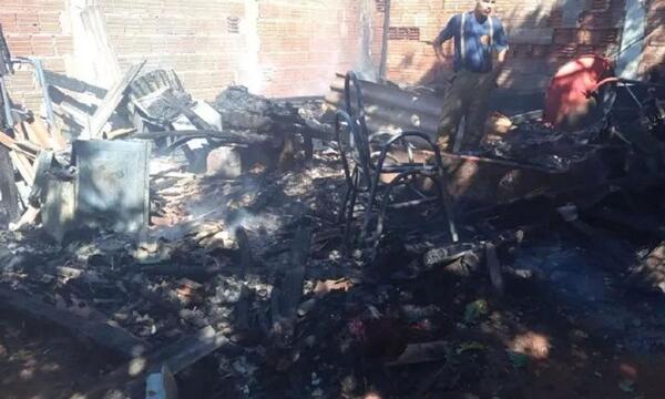 Hombre muere calcinado en incendio de vivienda en Pedro Juan Caballero – Prensa 5