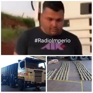 Senad incauta camión con más de 300 paquetes de marihuana