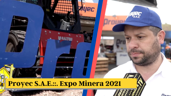 Proyec S.A.E. presentó productos para la minería de las distintas marcas que representa