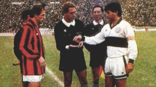 El Milan de Italia recuerda la final de la Intercontinental frente a Olimpia