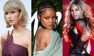 Rihanna, Beyoncé y Taylor Swift son las mujeres más poderosas de la música
