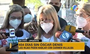 454 días sin Óscar Denis: Hijas exigen hablar con Carmen Villalba | Telefuturo