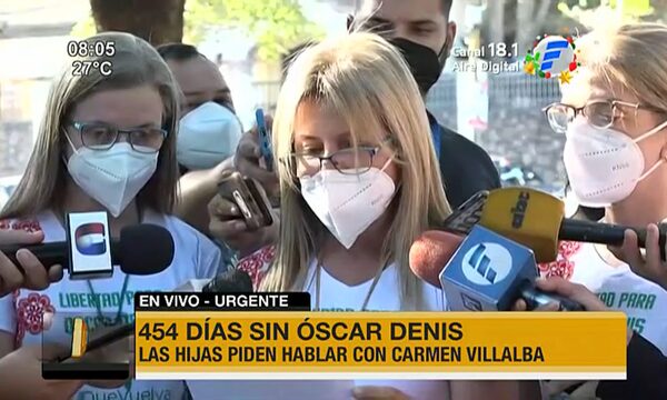 454 días sin Óscar Denis: Hijas exigen hablar con Carmen Villalba | Telefuturo