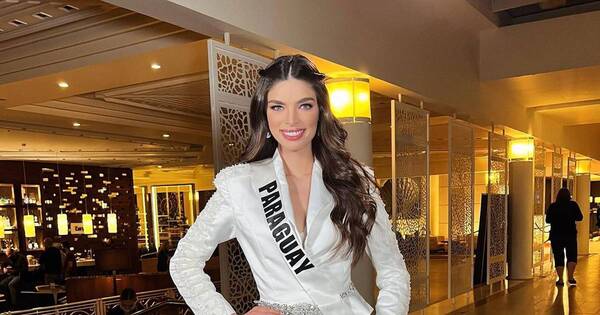 La Nación / “Me fue de maravillas”, dijo Nadia tras su entrevista con el jurado de Miss Universo