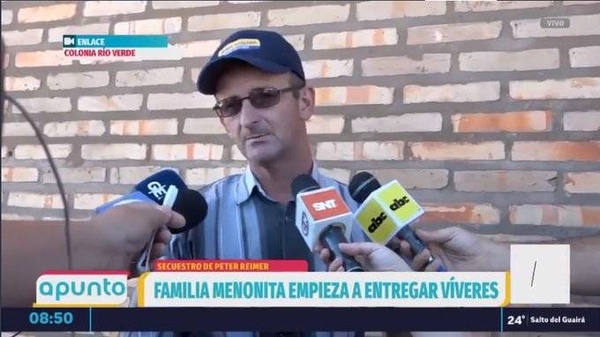 Diario HOY | David Reimer, padre del joven colono, Peter Reimer, sobre entrega de víveres
