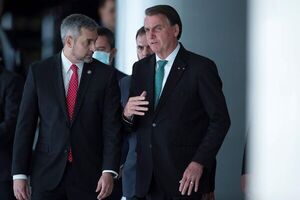 En Carmelo Peralta, Abdo Benítez espera respuesta de Bolsonaro sobre la tarifa 2022 de Itaipú - Nacionales - ABC Color
