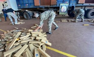 Incautan panes de marihuana con imagen del “Patrón”