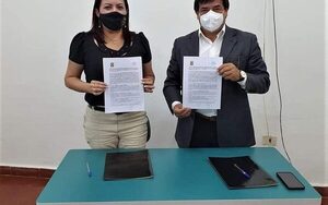 FAFI-UNE y FIA-UNE firman convenio para cooperación mutua