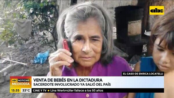 Venta de bebés en la dictadura, sacerdote involucrado ya salió del país - ABC Noticias - ABC Color