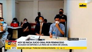 Hoy se inicia juicio oral por feminicidio en San Lorenzo  - ABC Noticias - ABC Color
