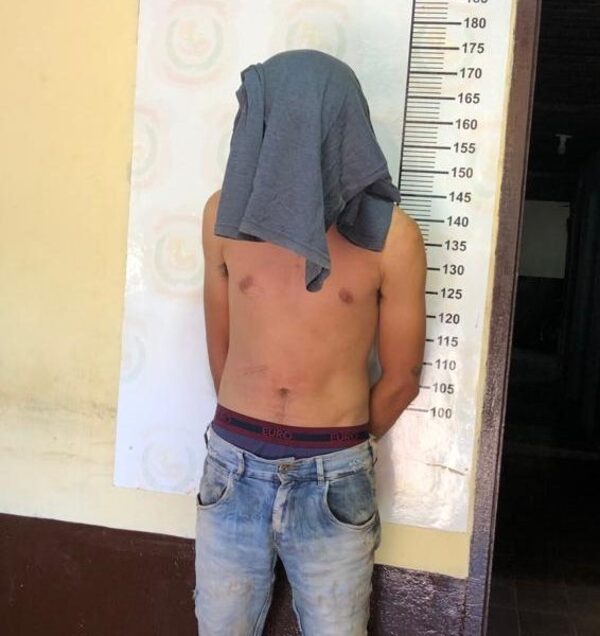 Detienen a ebrio que agredió a su hermana