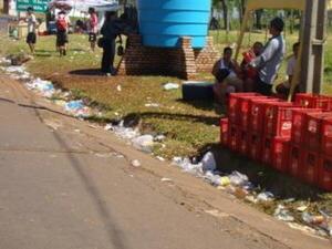 Más de 400 toneladas de basura dejó las festividades de Caacupé – Prensa 5