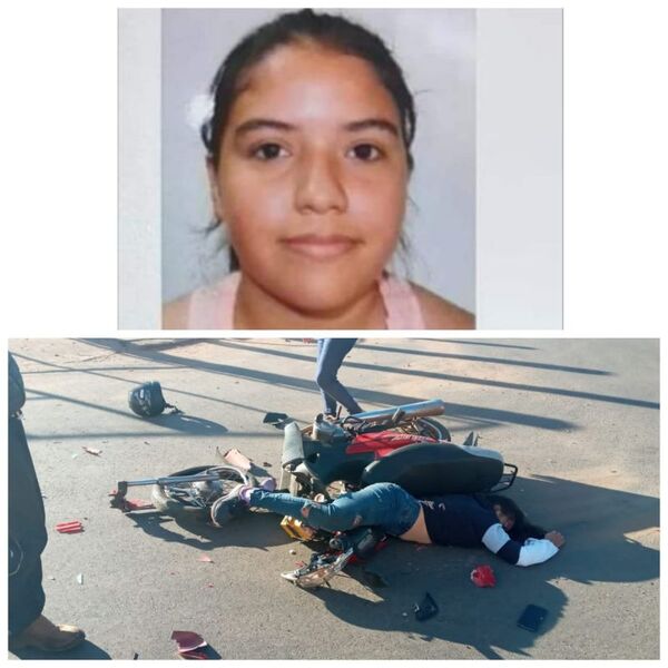Fallece joven motociclista que colisionó por un camión