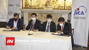 GOBERNADOR BRUNAGA PRESENTE EN ESTUDIO DE DESARROLLO ADYACENTE AL EMBALSE EBY. - Itapúa Noticias