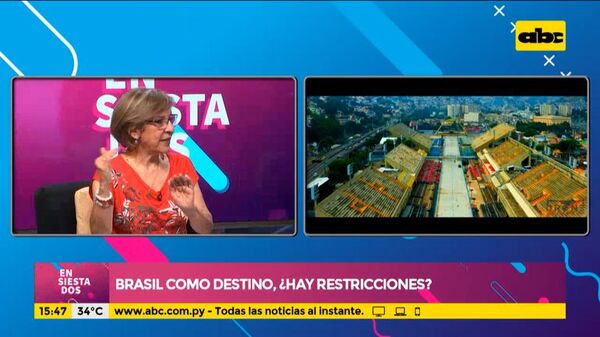 ¿Hay restricciones para ir a vacacionar al Brasil? - Ensiestados - ABC Color
