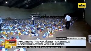 Familia Reimer prepara víveres para entregar - ABC Noticias - ABC Color